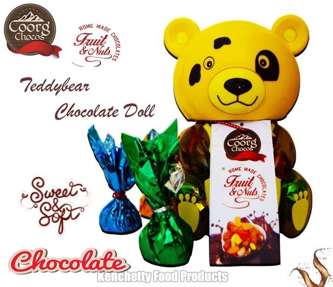 Teddy Bear Shaped Chocolate Box