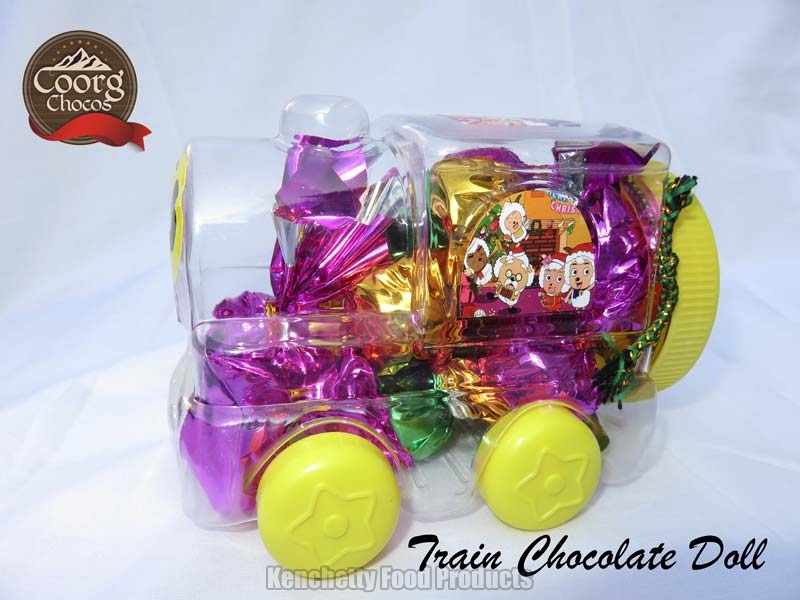 Train Shaped Chocolate Box