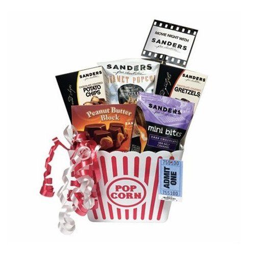 Movie Night Chocolates Gift Basket
