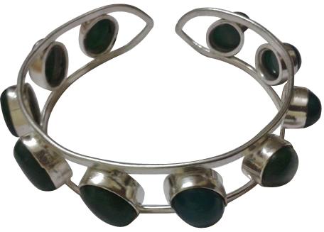 925 sterling silver Gemstones bracelet 02