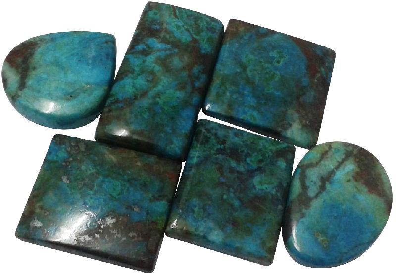 Azurite Gemstone Cabochons