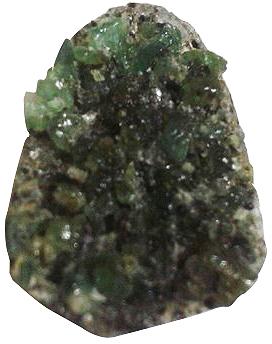 Emerald Druzy Gemstone