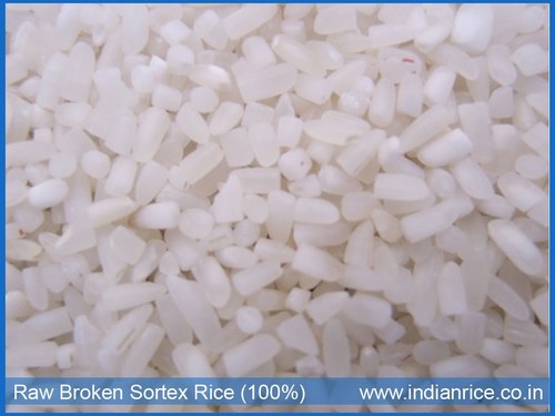 Broken Sortex Raw Rice