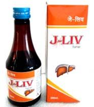 J-Liv Syrup, for Liver Care, Form : Liquid