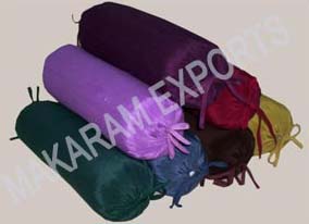 Silk Neck Pillow, Color : Lilac, Lime, Green, Red, Twilight, Eggplant