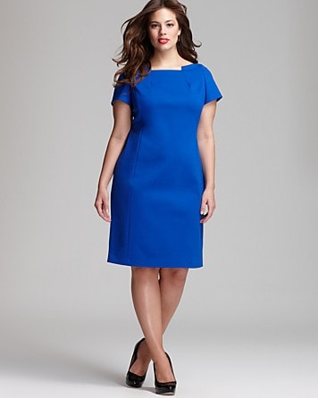 Ladies short blue  dress