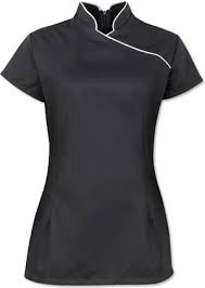  Satin Ladies western black top, Sleeve Style : Cap Sleeves