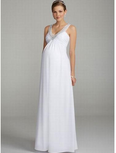 Ladies White Maxi Dress