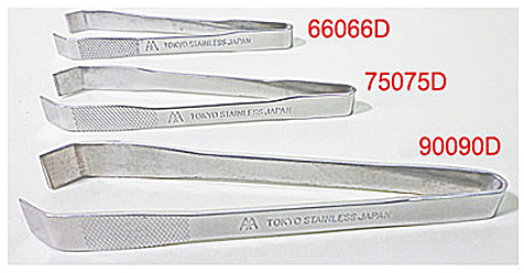 AA Stainless Steel Tweezers 66066D  75075D  90090D