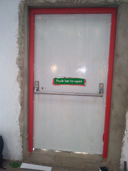 POWDER COATING METAL FIRE PROOF DOOR, Certificate : CBRI ROORKE