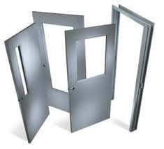Metal Flush Panel Doors