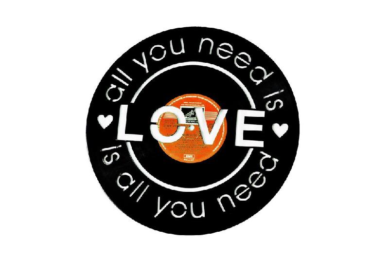 All You Need Is Love Wall Sticker