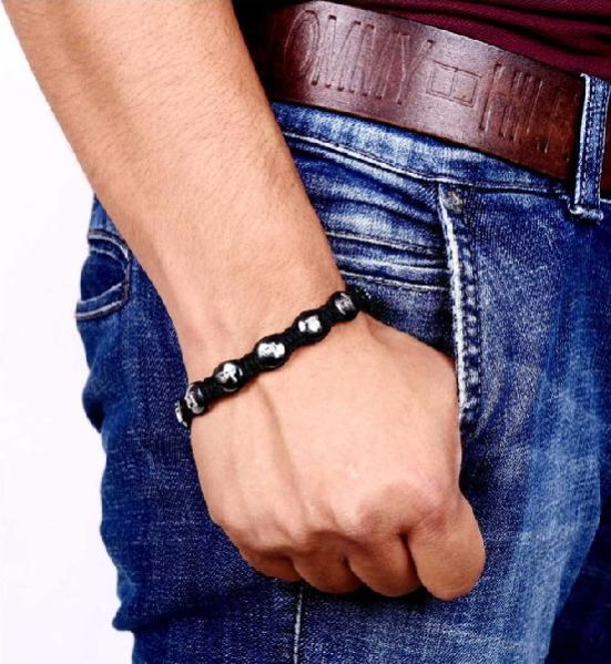 Ganesh Mantra Bracelet In Silver Only At Rs. 8000