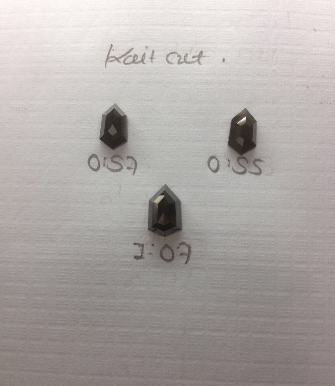Black cotted Treated Diamonds