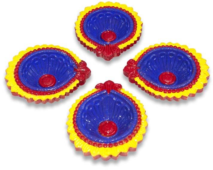 Terracotta Diyas, Style : Antique Imitation