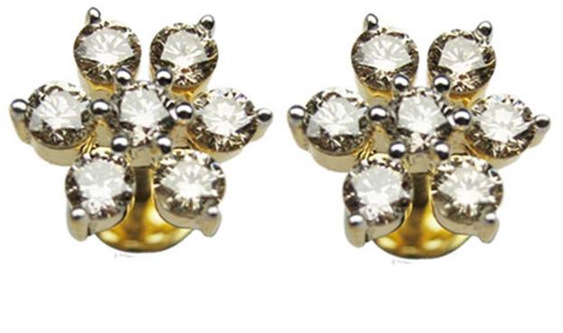 Anaira's Jewels Diamond Earrings, Gender : Female