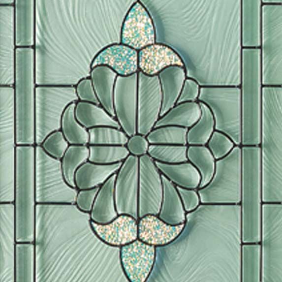 Hot Sales Colored Tempered Entry Door Stained Glass Manufacturer