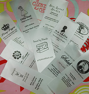 Satin Printed Labels