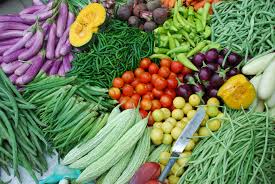 Natural fresh vegetables