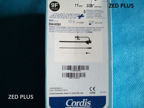Cordis Avanti Transradial Introducer Sheath