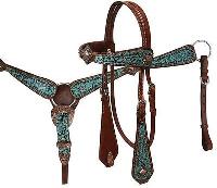 western leather bridles