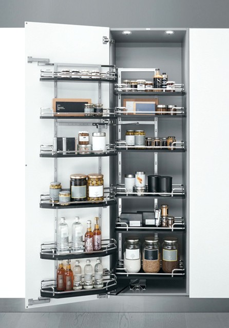 pantry pullout baskets