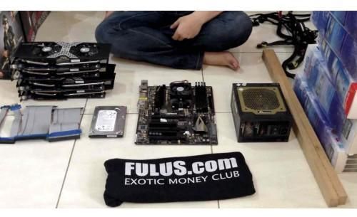 FULUS HIS600 Mining Rigs 600 MH/s Scrypt Miner