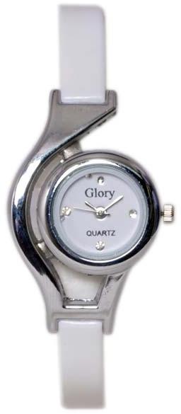 Glory White Watch, Gender : Female