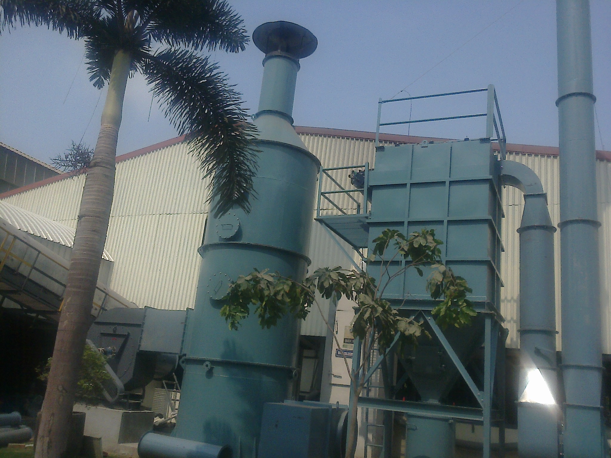 Cartridge Dust Collector And Scrubber