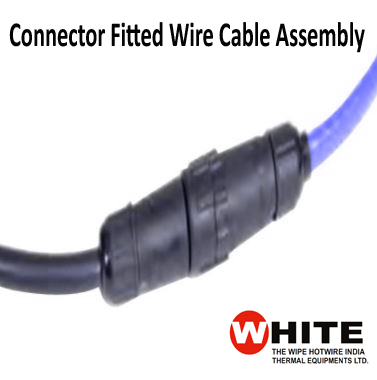 Connector fitted cable