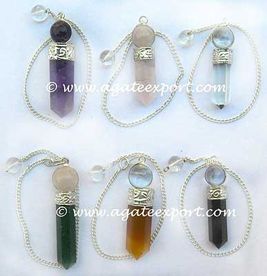 Faceted Pencil And Ball Pendulums