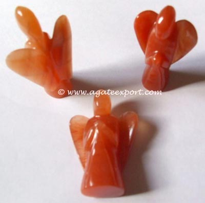 Peach Aventurine Angel