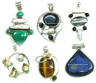 Silver pendants