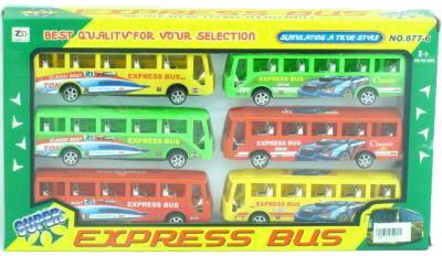 Friction Toy Bus