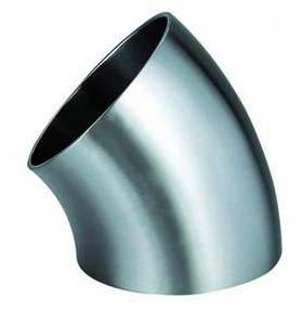 Non Polished Stainless Steel 45 Elbow, Dimension : 10-100mm