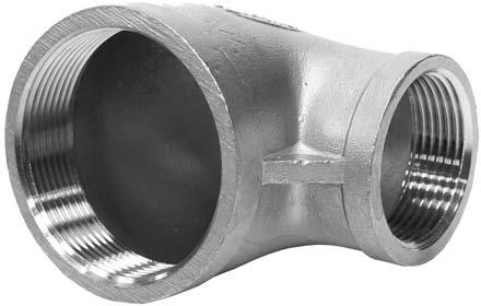 Stainless Steel 90 Reducing Elbow, for Constructional, Pipe Fittings, Dimension : 10-100mm