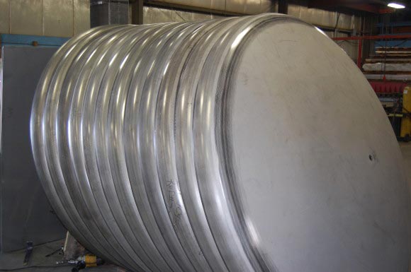 Polished Stainless Steel Tank Heads, Capacity : 100-1000ltr