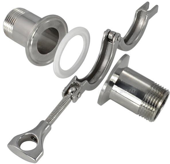 Stainless Steel Tri-Clamp Fittings