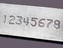 Engraved Metal Plate