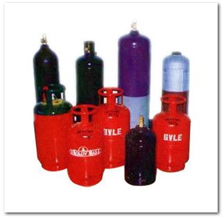 REFRIGERATION GASES CYLINDERS