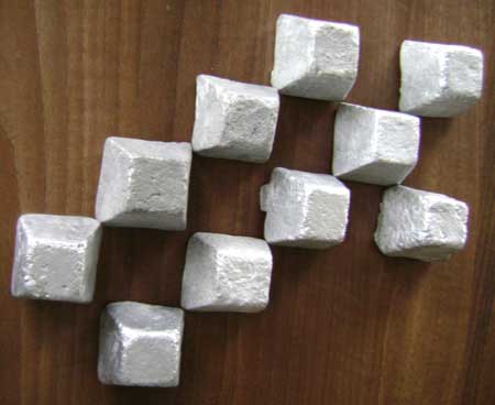 Square Aluminium Cubes