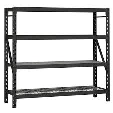 Metal storage rack