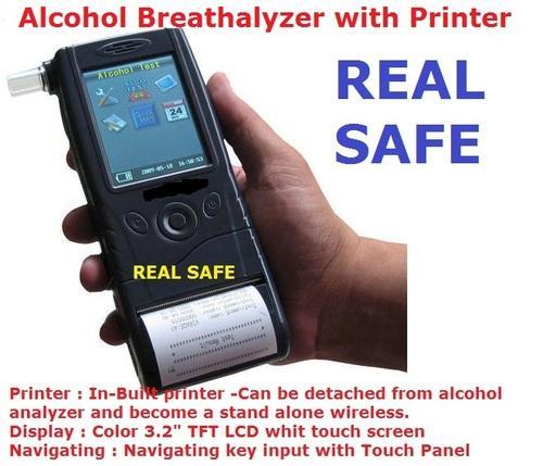 Breath Alcohol Analizer with Printer