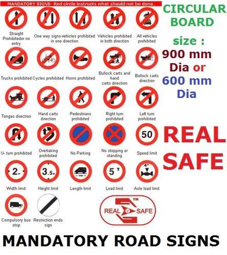 Sign Board (mandatory)