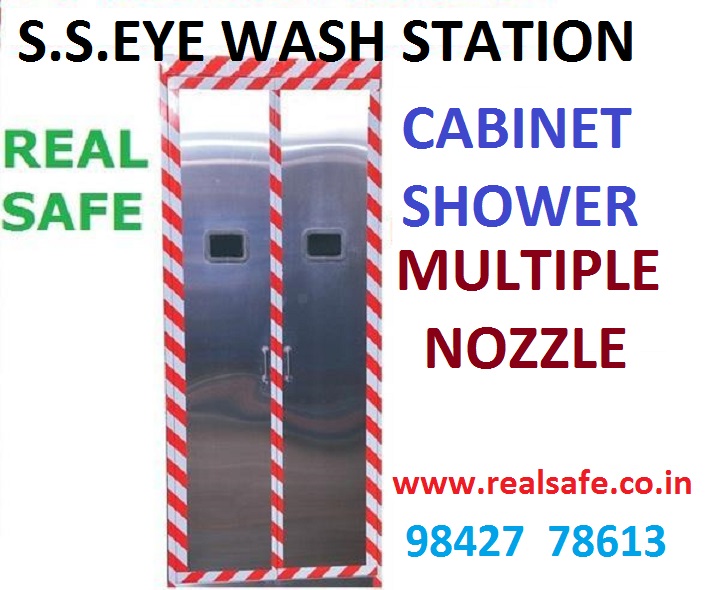 Stainless Steel Eye Wash Station