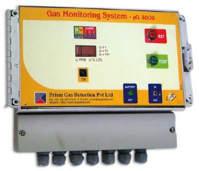 Online Gas Detection System (MG-4000), Feature : Durable, Hard Structure, Less Maintenance