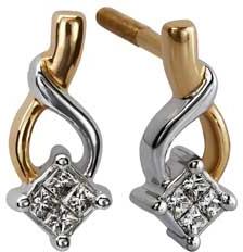 DE-02 Diamond Jewelry Earrings