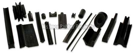 Rubber Extruded Parts, for Automobile, Machinery, Color : Black