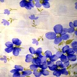 Polyester Poly Cotton Fabric, for Garments, Pattern : Printed