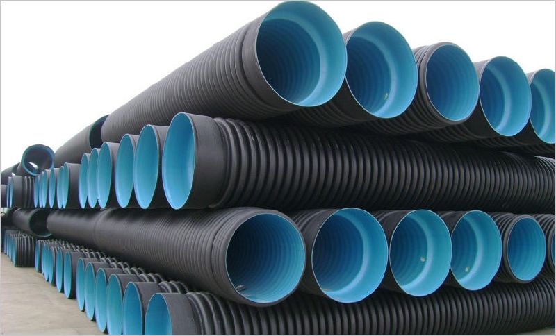 HDPE Double Wall Corrugated Structured-Wall Pipes